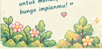 Bunga Sudut Kiri